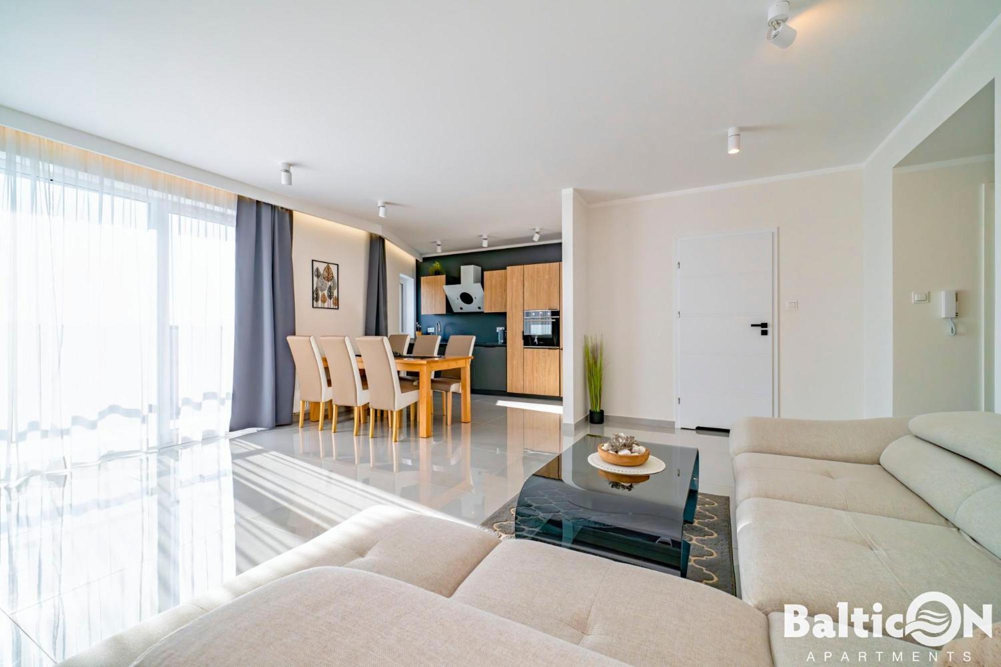 Balticon Westin House -luksusowy 70m2 , Basen Pool, Sauna, Parking Inklusive Aparthotel Kolberg