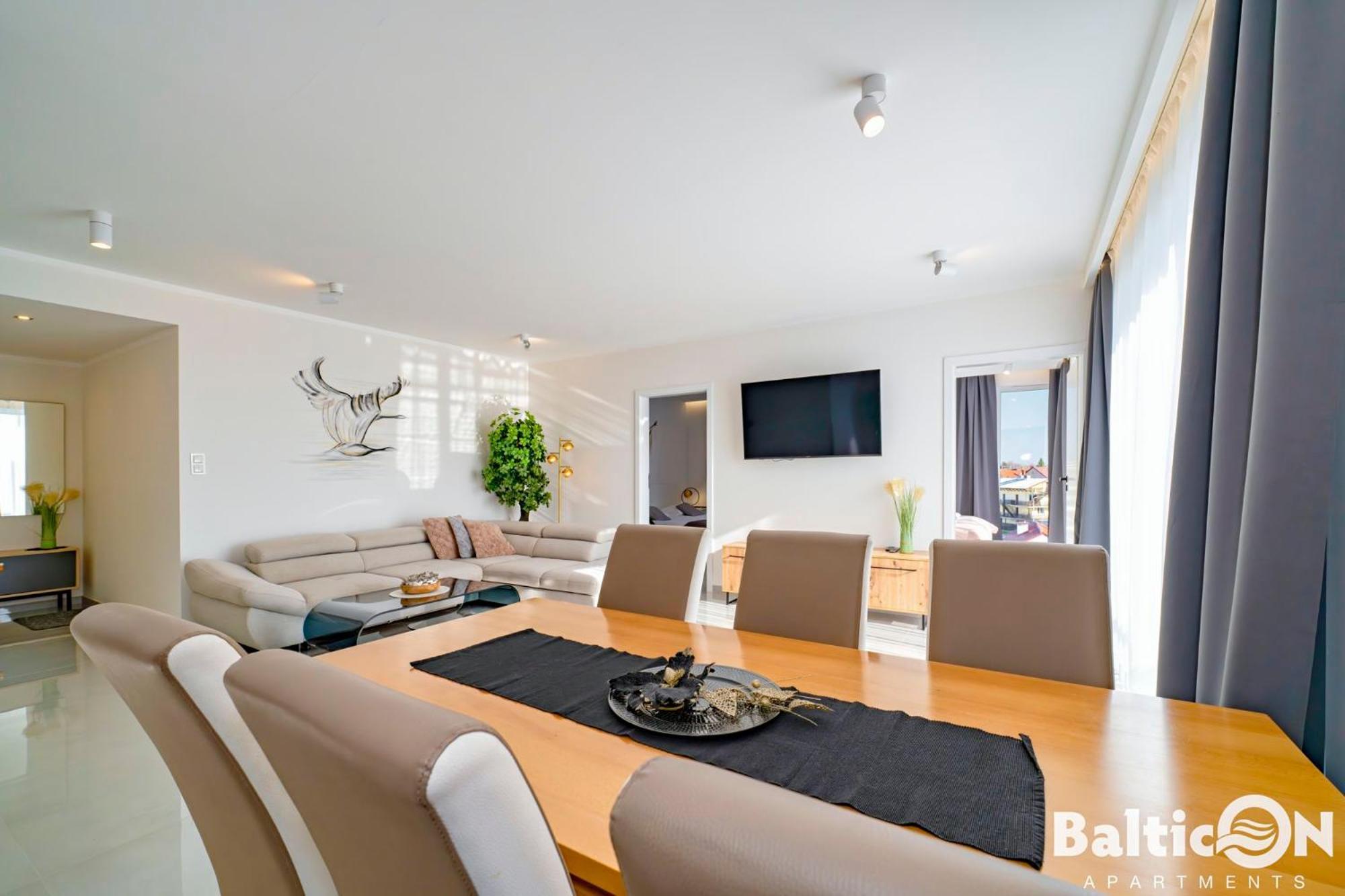 Balticon Westin House -luksusowy 70m2 , Basen Pool, Sauna, Parking Inklusive